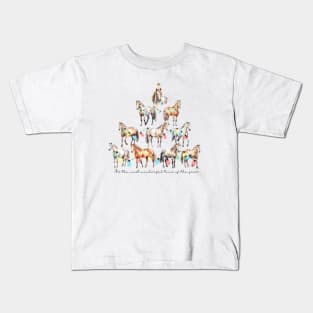 Equine Greetings Kids T-Shirt